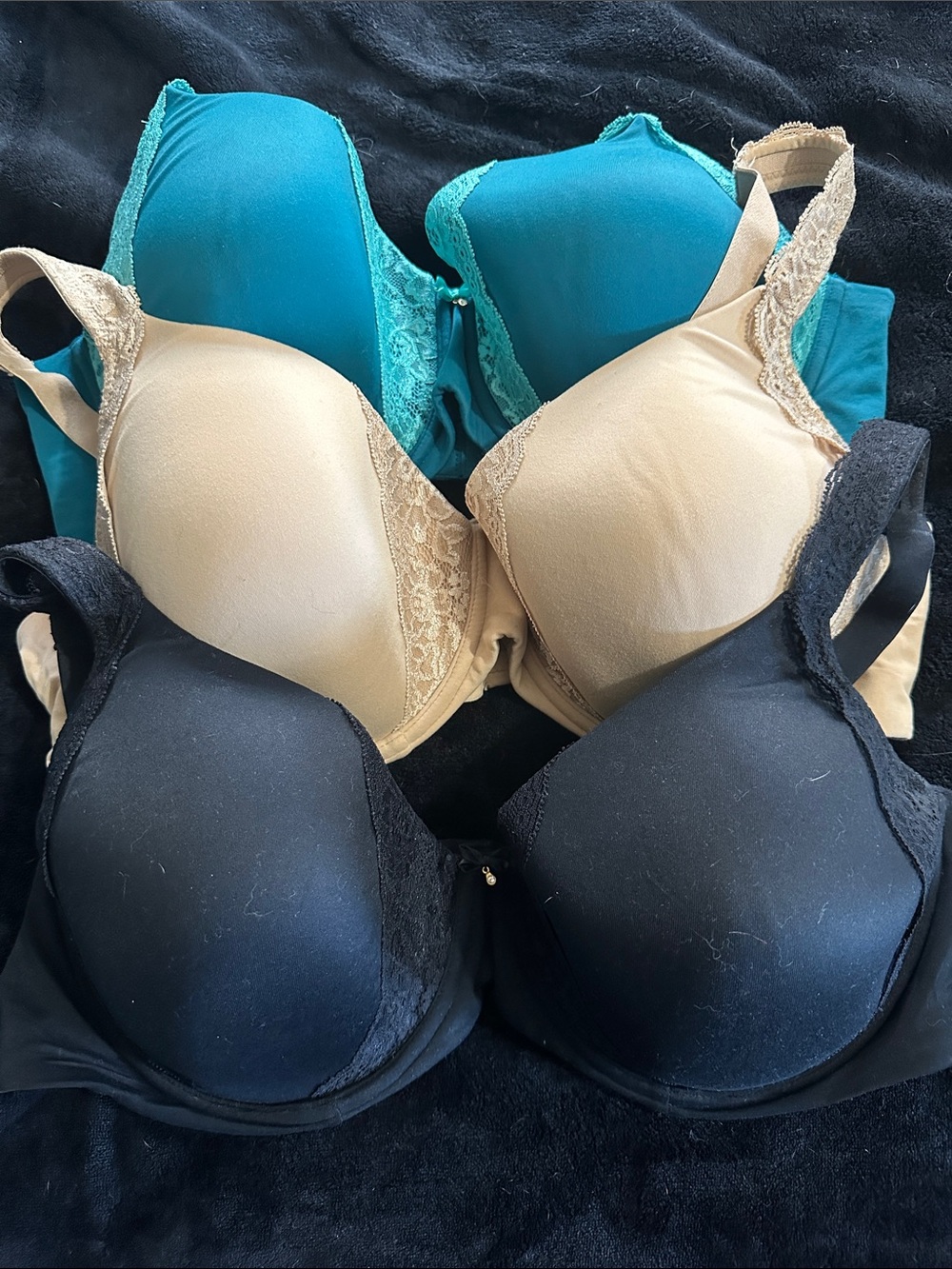 3 Soma Embraceable Signature Lace Trim Bra 42D